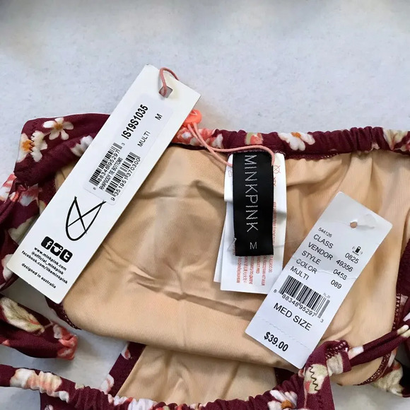 Minkpink NWT Swim Bottom Women M - Picture 6 of 9